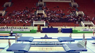 RUZIEVA Farangiz (UZB) - 2018 Trampoline Worlds, St. Petersburg (RUS) - Qualification Trampoline R1