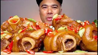 SPICY BRAISED BEEF TROTTERS | OX FEET | ENGLISH SUBTITLE | MUKBANG ASMR | PAA NG BAKA | ALFIE EATS