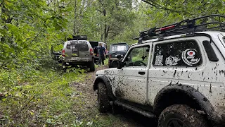 Поездка на водопад в зеленый город