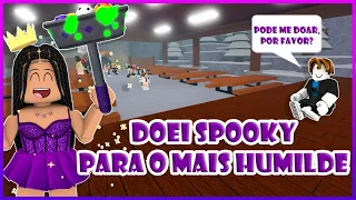 DOEI A SPOOKY PARA QUEM FOI HUMILDE COMIGO | Flee The Facility | Roblox