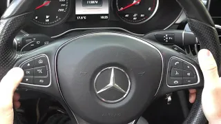 Mercedes Benz: Servicemeldung zurücksetzen (C-Klasse 205)