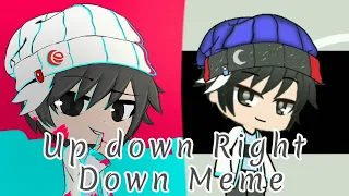 Up down Right Down Meme FT.zacky| Gacha club Live2D