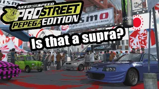 Announcers reacting to the Supra | NFS Pro Street Pepega Edition