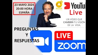 🛑 ENCUENTRO CON LA COMUNIDAD. PREGUNTAS Y RESPUESTAS_ 23  MAYO 2024- 20:00 HORA ESPAÑA