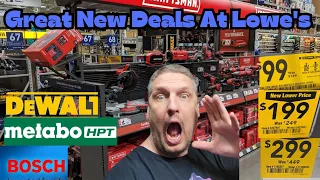 This Is How To Save Money at Lowe's #tooldeals #dewalt #metabohpt #bosch #lowes #savemoney #save