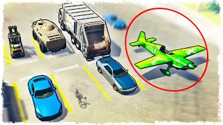 ЖЕСТЬ!!! ЕМУ ВЫПАЛ САМОЛЕТ... БИТВА РАНДОМА В GTA ONLINE!!!