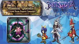 [DFFOO GLOBAL] Mission Quest ~Crystal Room Support Campaign 1~. Mission Quest III CHAOS