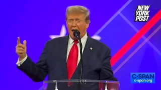 Trump blasts Biden in CPAC speech: ‘You’re fired!’ | New York Post