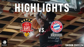 BAYER GIANTS Leverkusen : FC Bayern Basketball II | Highlights | ProB Playoffs 2024 | 1/8-Finale S1