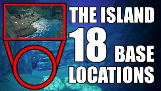 ARK The Island - 18 Base locations... Hidden locations, alpha spots, solo locations and more...