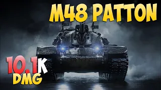 M48 Patton - 7 Kills 10.1K DMG - Impressive! - World Of Tanks