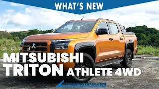 What's New: 2024 Mitsubishi Triton Athlete 4WD - Ready for battle