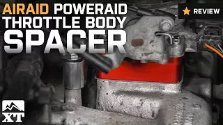 Jeep Wrangler Airaid PowerAid Throttle Body Spacer (1991-2006 4.0L YJ & TJ) Review