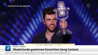 Netherlands is the Winner of the European Song Contest