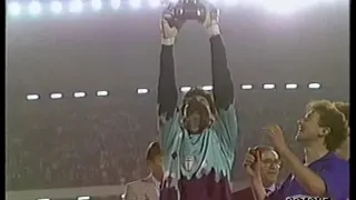 Calcio - Coppa Delle Coppe 1989/1990 - SAMPDORIA-ANDERLECHT. Premiazione - Goteborg 9/5/1990