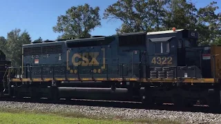 CSX Q456 at Folkston, GA with a rare locomotive!