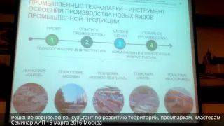 Меры государственной поддержки УК индустриальных парков и промышленных технопарков Минпрмторгом РФ