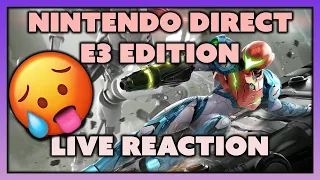 NINTENDO DIRECT E3 HYPE!! LIVE REACTION ( KAZUYA IN SMASH, BOTW 2, SUPER MARIO PARTY & MORE!)