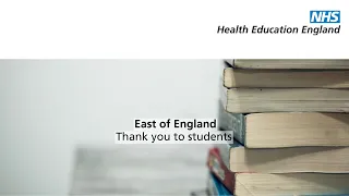 East of England - Thank you to students