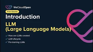 1 Hour Introduction to LLM (Large Language Models) | Machine Learning info session | WeCloudData