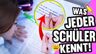 10 DINGE, DIE WIRKLICH JEDER SCHÜLER KENNT! 📚 + emoji® VERLOSUNG! | Julia Beautx