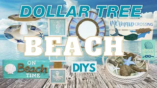 🐳 6 New SHORE LIVING Dollar Tree DIYS! Beach, Coastal or Summer DIY & Hacks 2023