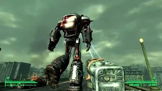 Assaulting the purifier with The BOS and Liberty Prime in Fallout3 #fallout3 #pc #fallout #bethesda