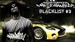 NFS Mostwanted – Blacklist #3 Ronald McCrea Ronnie –  Aston Martin DB9