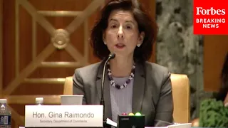 Commerce Sec. Gina Raimondo Testifies Before Senate Appropriations Committee