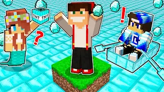 CAŁY ŚWIAT ZAMIENIA SIĘ W DIAMENTOWY W MINECRAFT?! GPLAY & LAKI