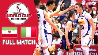 Iran 🆚 Italy - Full Match | Men’s Volleyball World Cup 2019