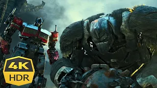 BEST SHOTS / FIGHT SEQUENCES | Transformers: Rise of the Beasts - 4K HDR