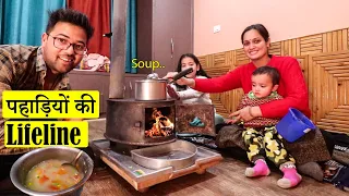 Pahadi Can't live without Tandoor || Installation and Pahadi Soup Making on Tandoor || Himachal