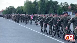 Defilada - święto 10. Brygady Kawalerii Pancernej w Świętoszowie