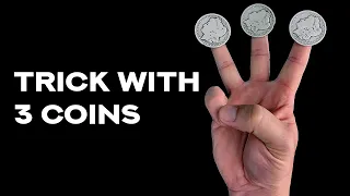 Coin Magic Tutorial 3 Coin Trick