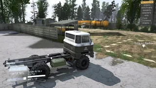 очередной клёвый  грузовик из Гдр , мод Ifa W50La  игра MudRunner