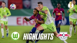 Title defense failed | VfL Wolfsburg vs. RB Leipzig 1-0 | DFB Pokal Highlights