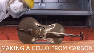 Making a Cello From Carbon (by hand)