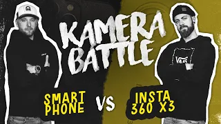 360° Kamera vs. Smartphone - So einfach ist Filmen mit der Insta 360 X3 | Kamera Battle