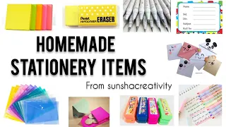 homemade stationery items in tamil / how to make stationery products in tamil / stationery items