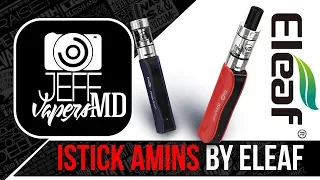 iStick Amnis Starter Kit with GS Drive 900 mAh by Eleaf l from Heavengifts l Review l Обзор