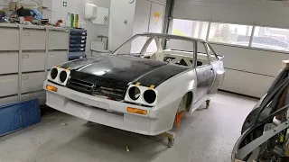 Opel Manta 400 C20LET body off restoration part 7 (off to the body shop, final check)