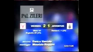 1996-97 (5a - 13-10-1996) Vicenza-Juventus 2-1 [Otero,Ferrara,M.Beghetto] Servizio D.S.Rai3