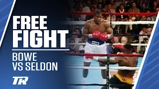 Riddick Bowe Destroys Cocky Opponent | CLASSIC FREE FIGHT
