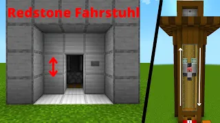 Minecraft Redstone Fahrstuhl/Aufzug bauen I Minecraft Tutorial 1.17/1.18/1.19 I Deutsch Java Einfach