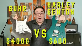 Harley Benton Fusion 2 vs Suhr Standard Pro Guitar Shootout
