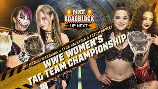 The Kabuki Warriors Vs Lyra Valkyria & Tatum Paxley Titulos en Parejas - NXT 05/03/2024 (En Español)