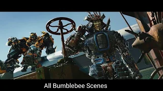 Transformers Age of Extinction - All Bumblebee Scenes 🐝