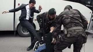 Turkey Officials Kick and Slap Protesting Mourners at Site of Mine Explosion