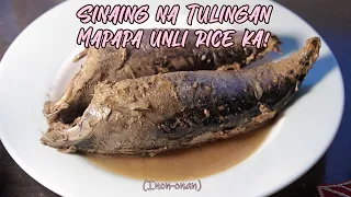 Pati buto nakakain, mapapa unli-rice ka. Sinaing na Tulingan/Inon-onan